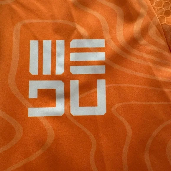 Orange Cycling Jersey by Pedal Mafia - Picture 3 of 4